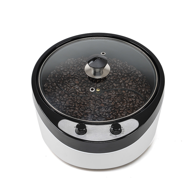 Coffee Tea Roasters - 220V 電気コーヒーロースター穀物ピーナッツゴマベーキングマシン茶乾燥機温度制御高容量