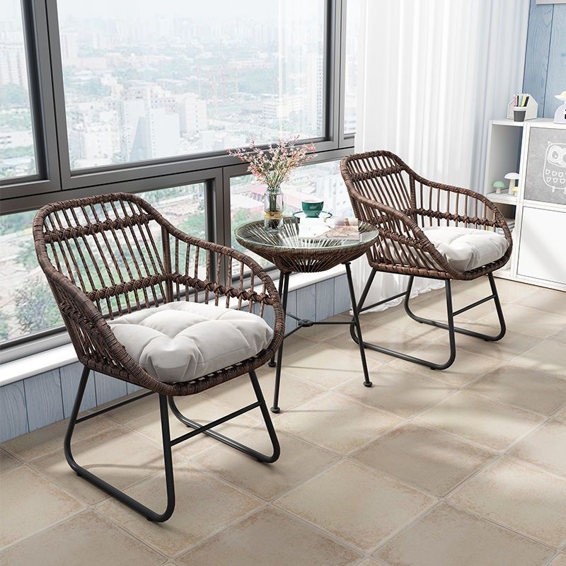 Coffee Tea For Garden - バルコニーの小さなテーブルと椅子、ティーテーブルと椅子の組み合わせ、屋外サンルーム、レジャー、インターネットセレブのコーヒーテーブルと椅子