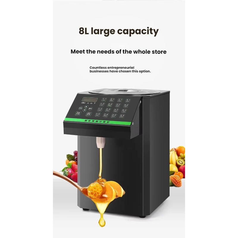 商業用自動砂糖シロップディスペンサー 16ボタン インテリジ - Coffee Tea Shop のレビューと価格