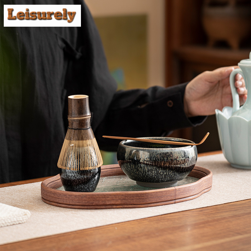 建盞抹茶四点セット 茶碗 茶筅立て 陶器アクセサリー 宋代茶 - Matcha Whisk Set のレビューと価格