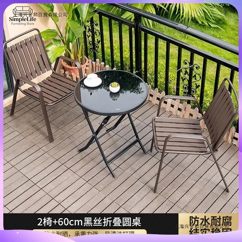 屋外木製コーヒーテーブル パティオバルコニーガーデン用 小さ - Coffee Tea For Garden のレビューと価格
