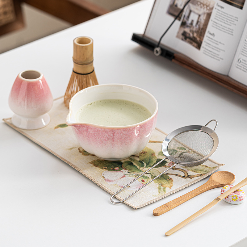 抹茶セット 抹茶泡立て器セット、陶器抹茶セット 8点セット  - Matcha Whisk Set のレビューと価格