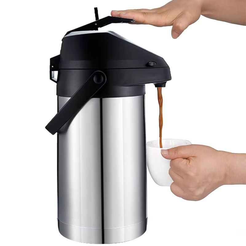 エアポット式コーヒーディスペンサー（ポンプ付き）、温かい飲み - Coffee Tea Urn のレビューと価格