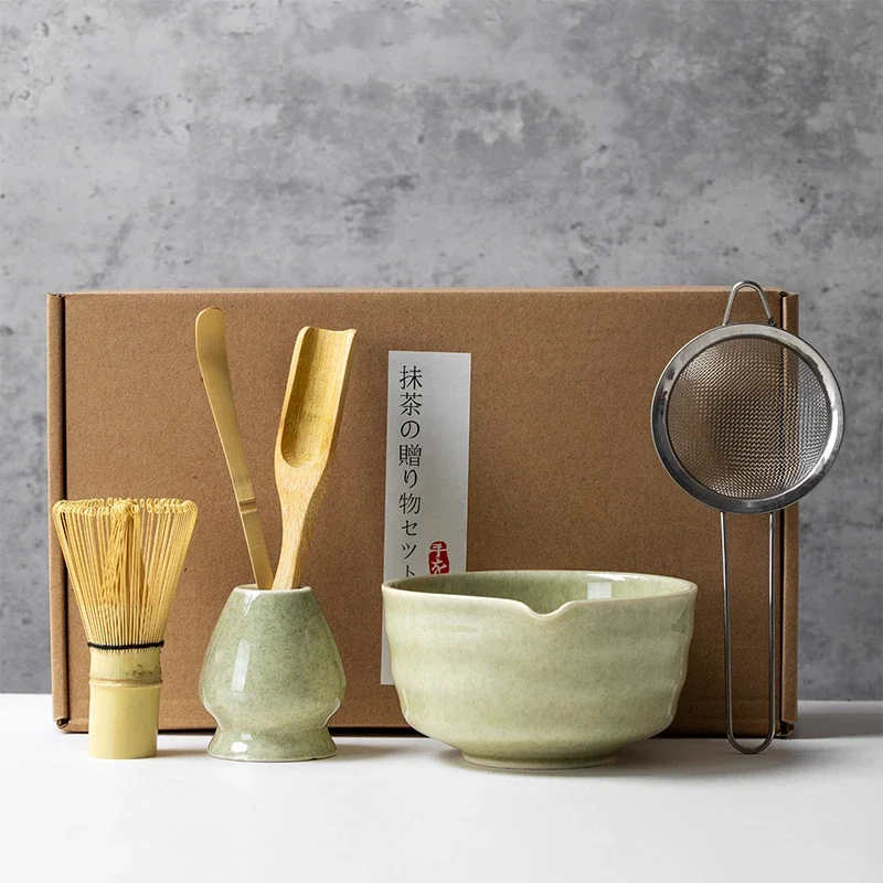 日本の抹茶ブレンダーセレモニーセット（4/5/6/7点セット - Matcha Whisk Set のレビューと価格