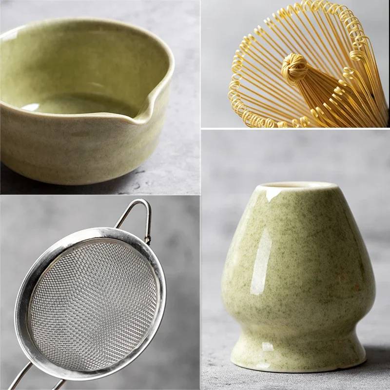 日本の抹茶ブレンダーセレモニーセット（4/5/6/7点セット - Matcha Whisk Set のレビューと価格