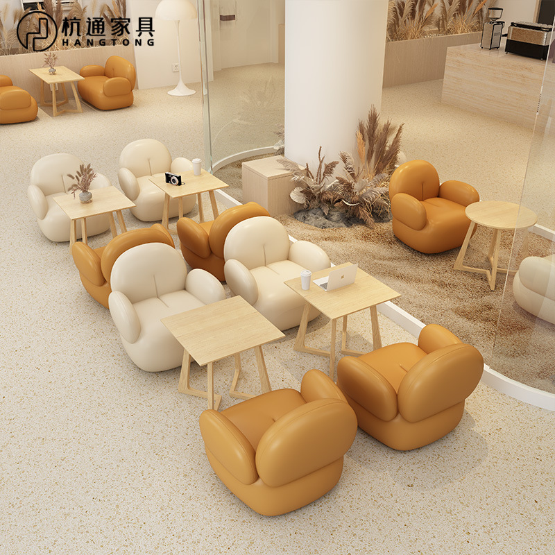 レジャーソファ、図書館、営業所、受付テーブルと椅子、ミルクテ - Coffee Tea Library のレビューと価格