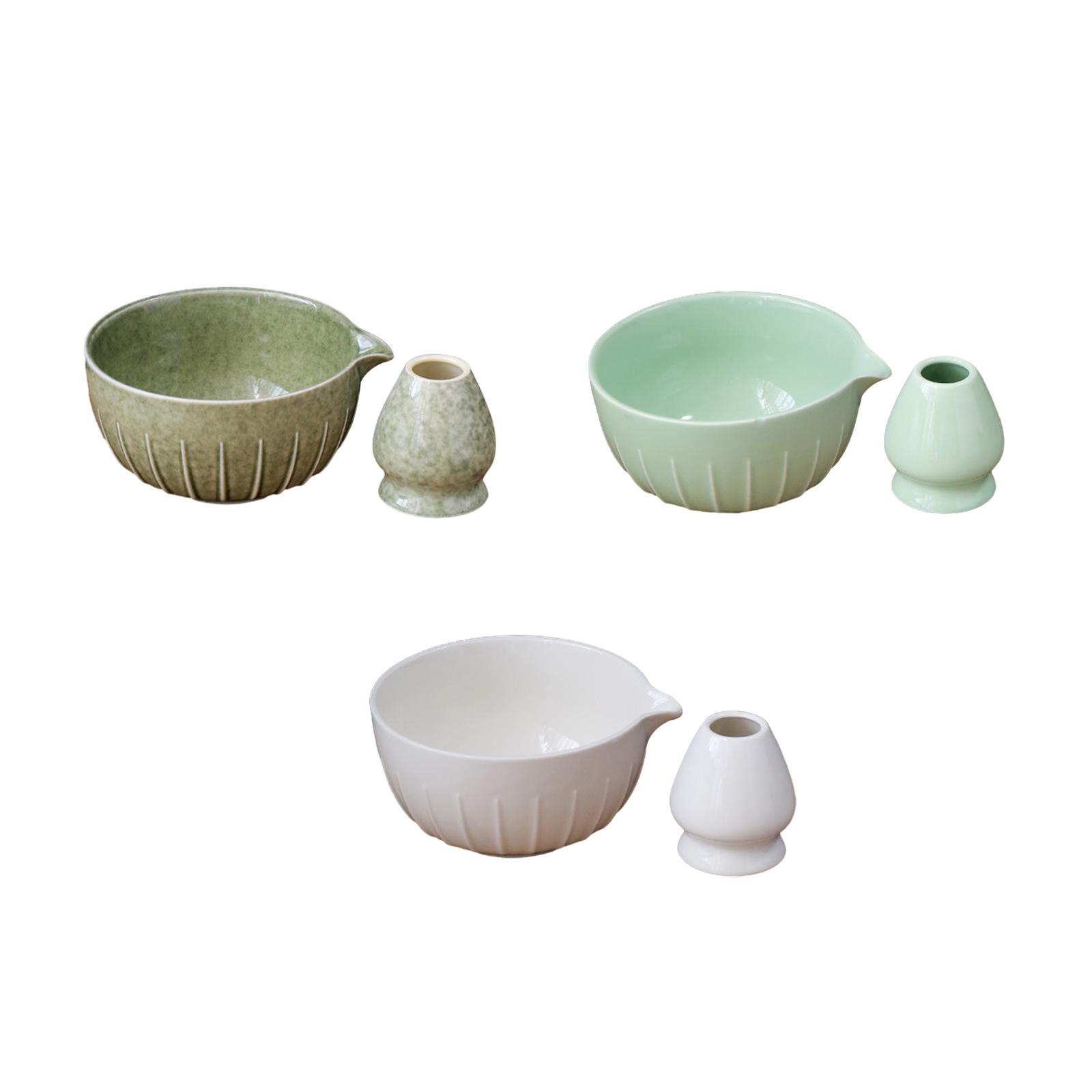 抹茶茶碗セット、泡立て器ホルダー付き、伝統的、携帯用ギフト抹 - Matcha Whisk Set のレビューと価格