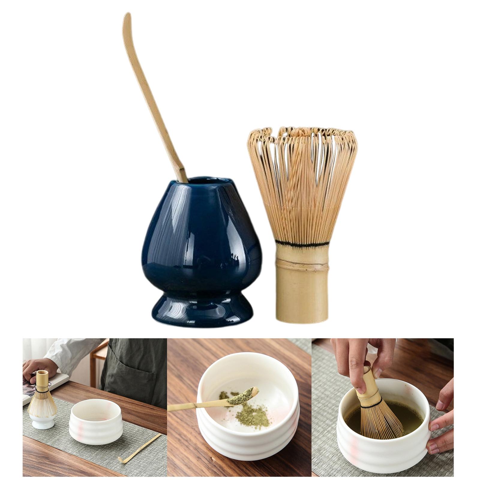 抹茶泡立て器セット 抹茶泡立て器、伝統的な茶杓、陶器製泡立て - Matcha Whisk Set のレビューと価格