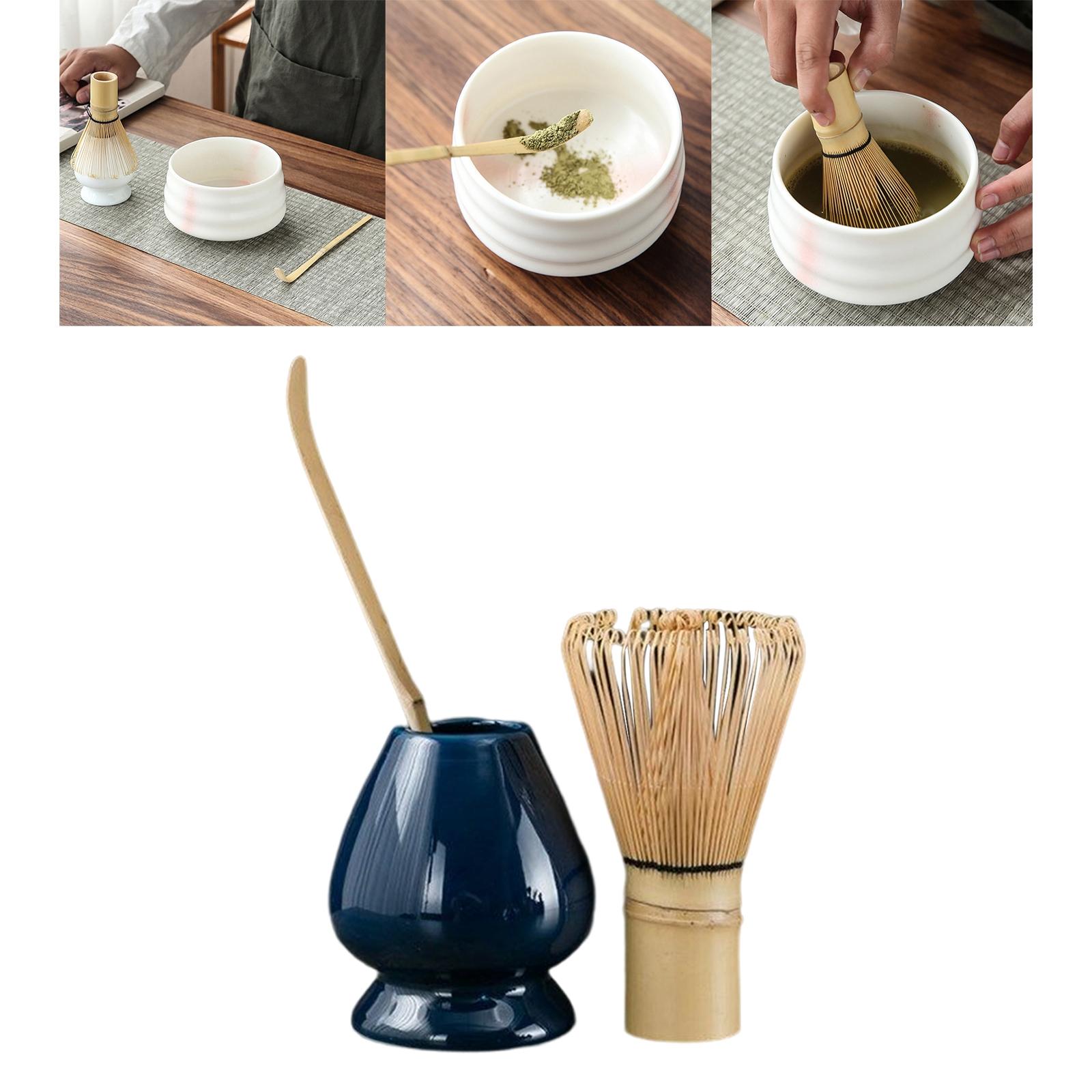 抹茶泡立て器セット 抹茶泡立て器、伝統的な茶杓、陶器製泡立て - Matcha Whisk Set のレビューと価格