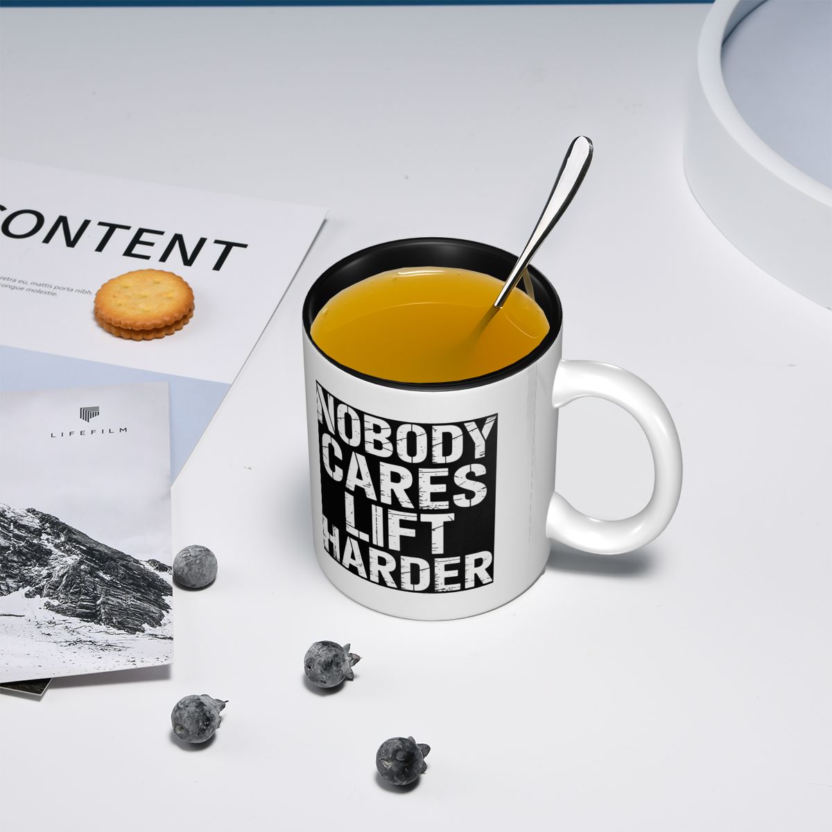 面白いウェイトリフティングジョークマグ面白いセラミックコーヒ - Coffee Tea Jokes のレビューと価格