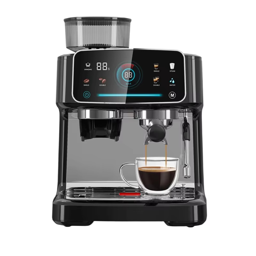 アップグレード版高効率抽出ハイパワーエスプレッソマシン業務用 - Coffee & Tea Difabis のレビューと価格