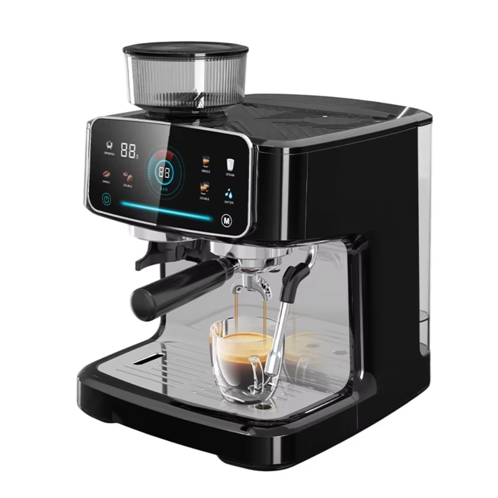 アップグレード版高効率抽出ハイパワーエスプレッソマシン業務用 - Coffee & Tea Difabis のレビューと価格
