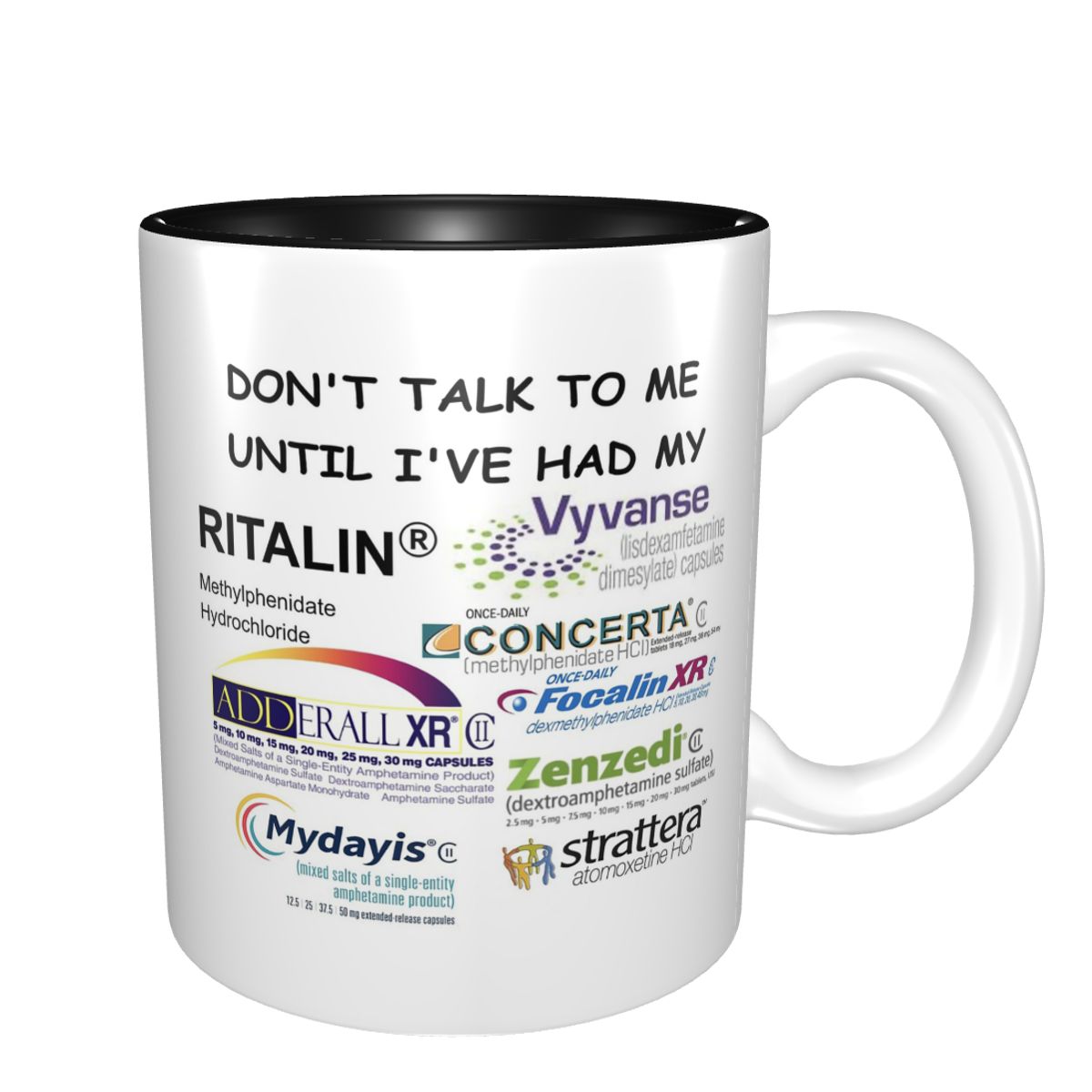 Dont Talk To Me マグカップ 面白いセラミック - Coffee Tea You And Me のレビューと価格