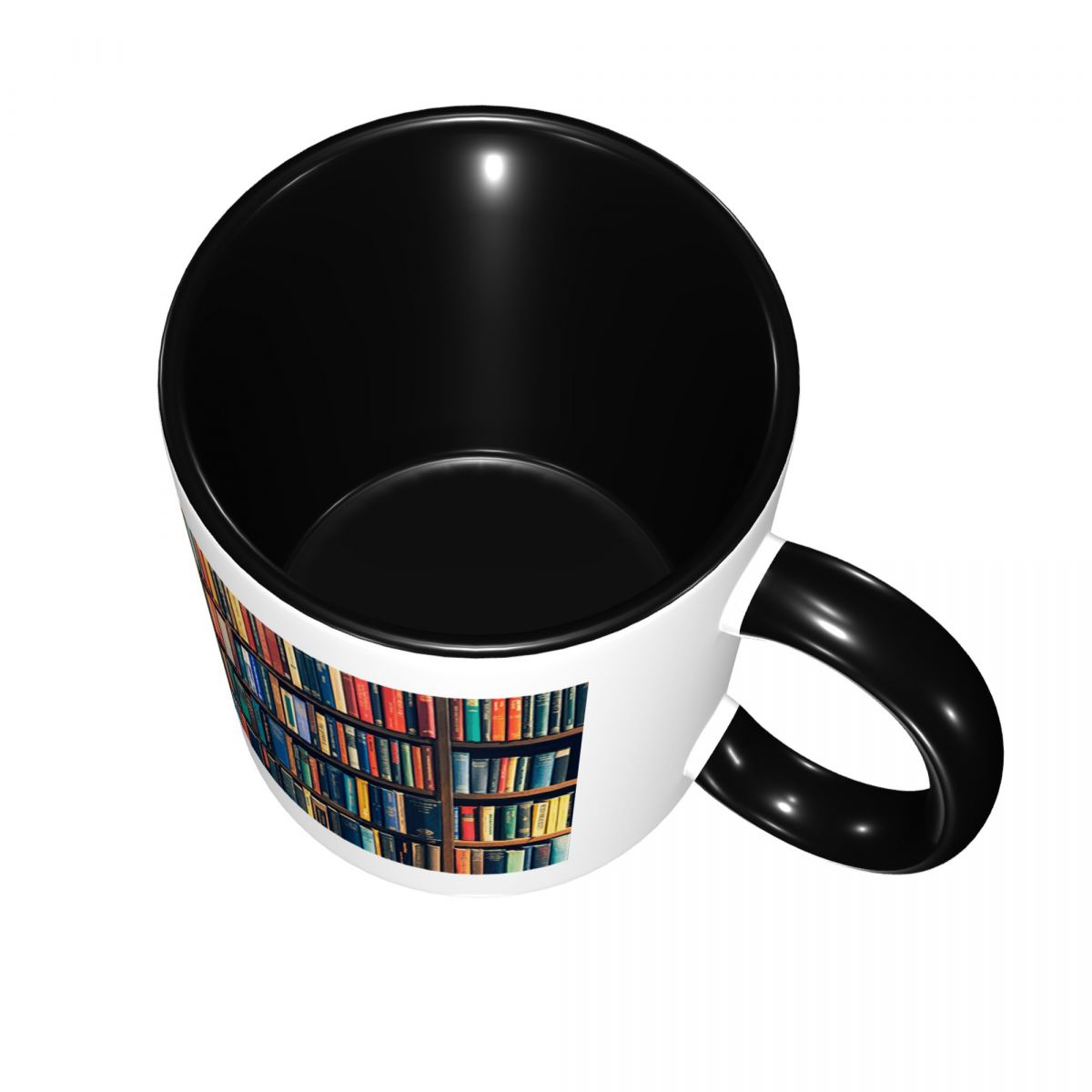 教育図書館ブック1 マグカップ 面白いセラミックコーヒーカッ - Coffee Tea Library のレビューと価格
