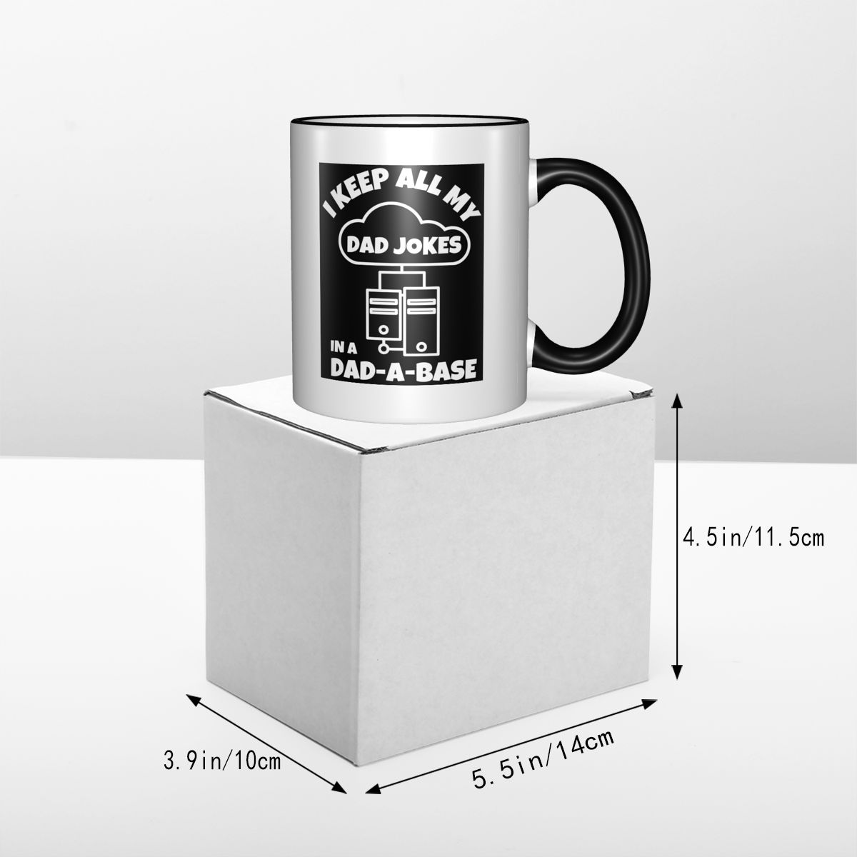 父のジョークをすべて記録したダダベースマグカップ 面白いセラ - Coffee Tea Jokes のレビューと価格