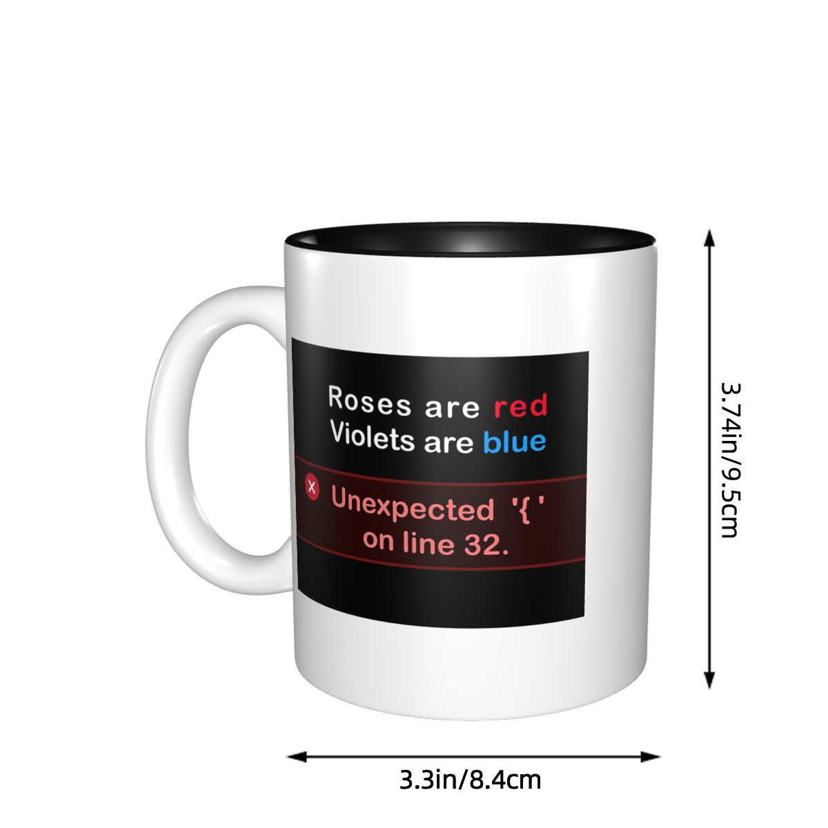 プログラマーコードジョークマグ面白いセラミックコーヒーカップ - Coffee Tea Jokes のレビューと価格