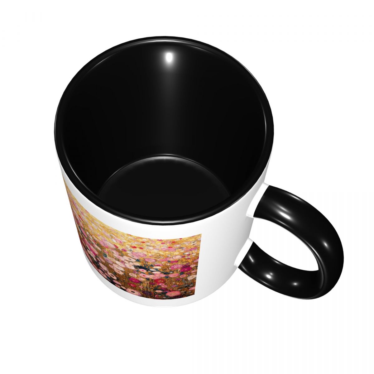 グスタフ・クリムトピンクフラワーガーデンマグ面白いセラミック - Coffee Tea For Garden のレビューと価格