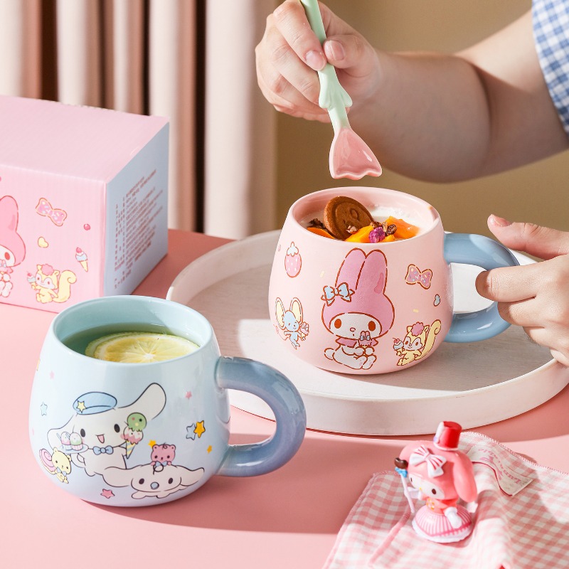 サンリオクロミセラミックビッグベリーマグかわいいインスタイル - Coffee Tea Shop のレビューと価格