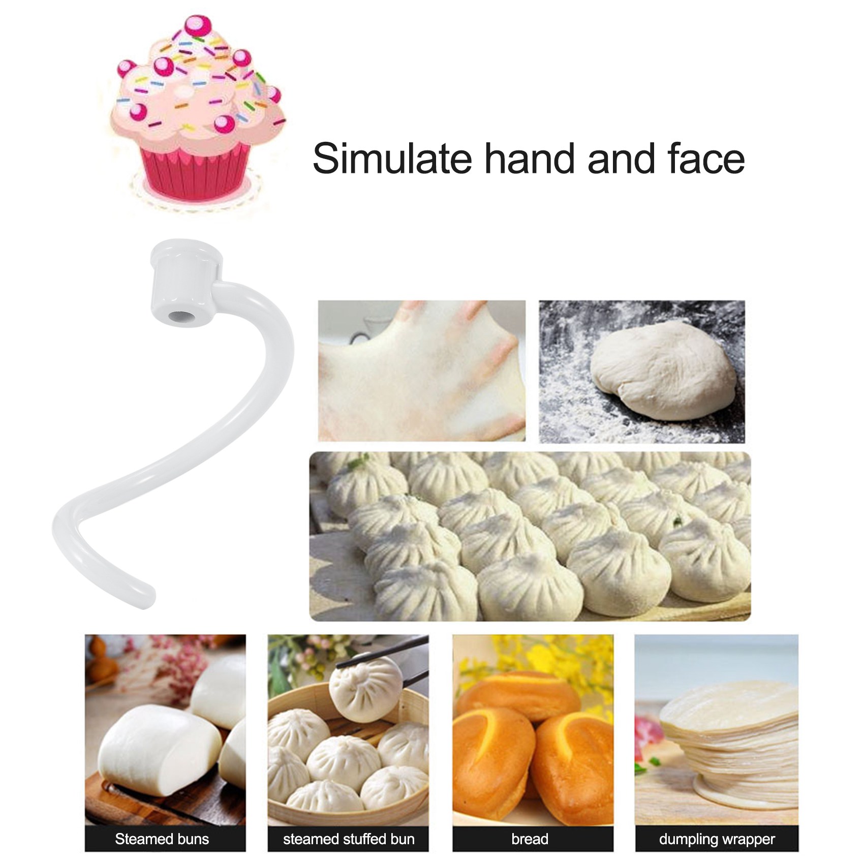 理想的 #   キッチンエイドミキサー用スパイラルドウフック - Kitchenaid Mixer Pro 600 のレビューと価格