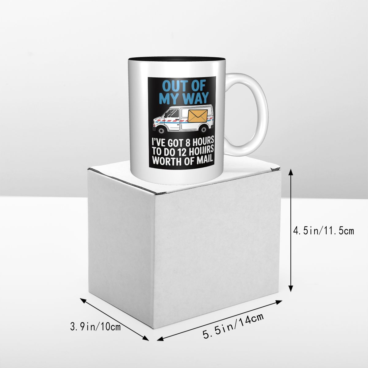 郵便配達員のジョーク、配達トラックのマグカップ、セラミックコ - Coffee Tea Jokes のレビューと価格