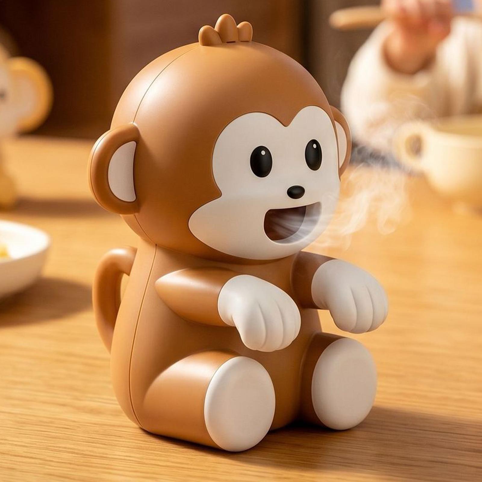 ミニクリップ式カップファン 3段階風量調節 可愛い猿型 ポー - Coffee Tea For Me のレビューと価格