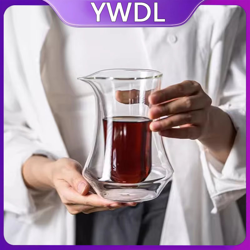 YWDL 300ml 二層ガラスコーヒーシェアリングポット  - Coffee Tea Shop のレビューと価格