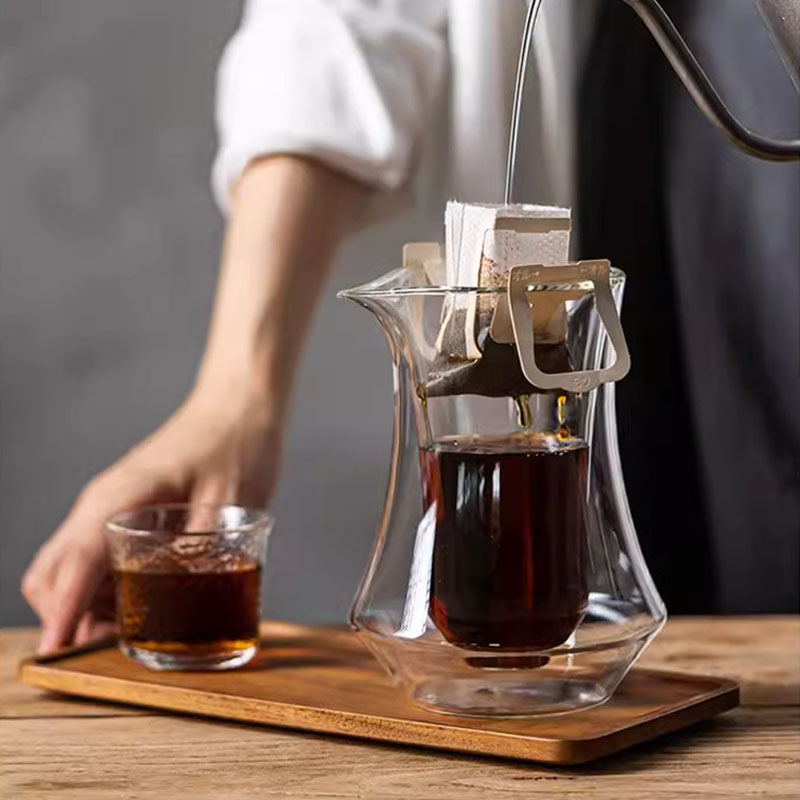 YWDL 300ml 二層ガラスコーヒーシェアリングポット  - Coffee Tea Shop のレビューと価格