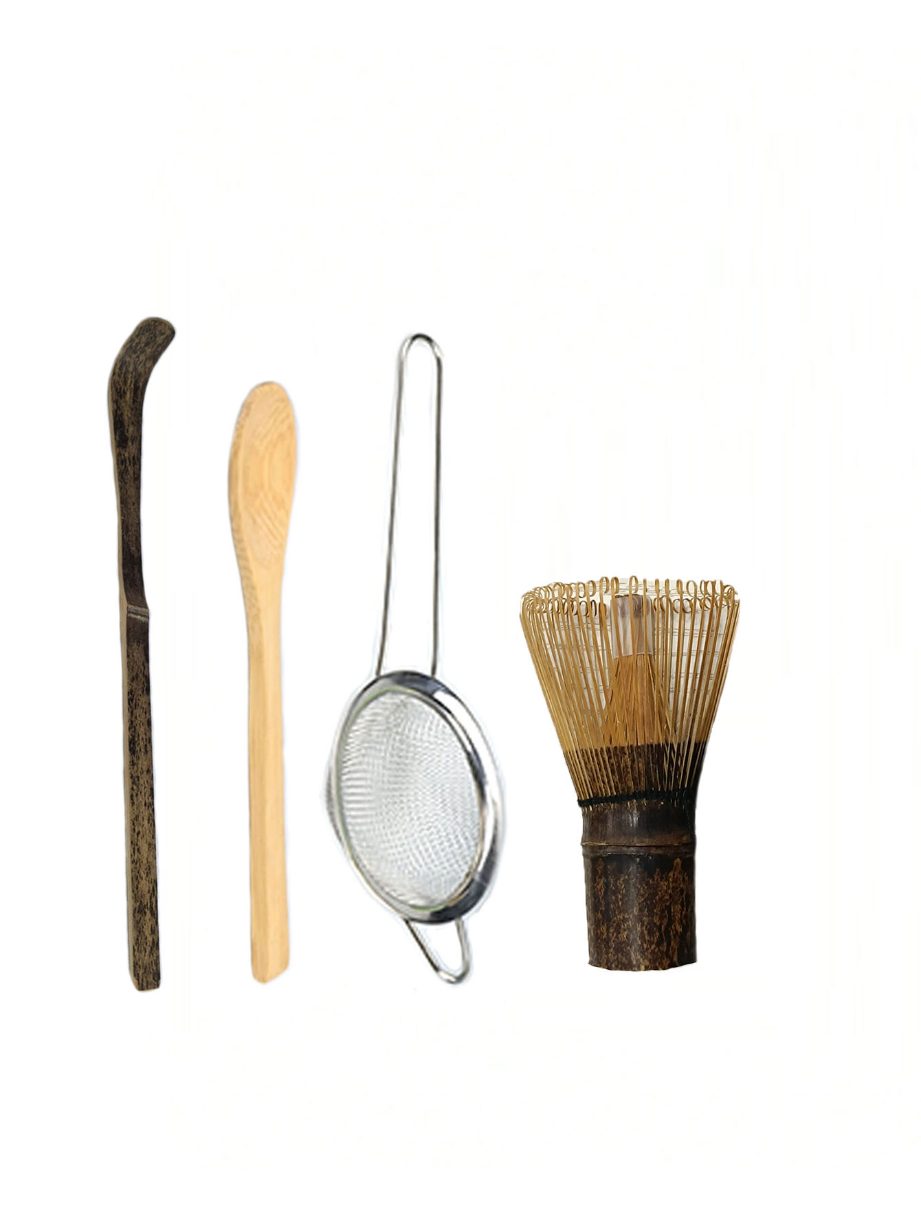 2/4個入り 紫竹製抹茶泡立て器 茶杓 抹茶泡立て器 茶杓と - Matcha Whisk Set のレビューと価格