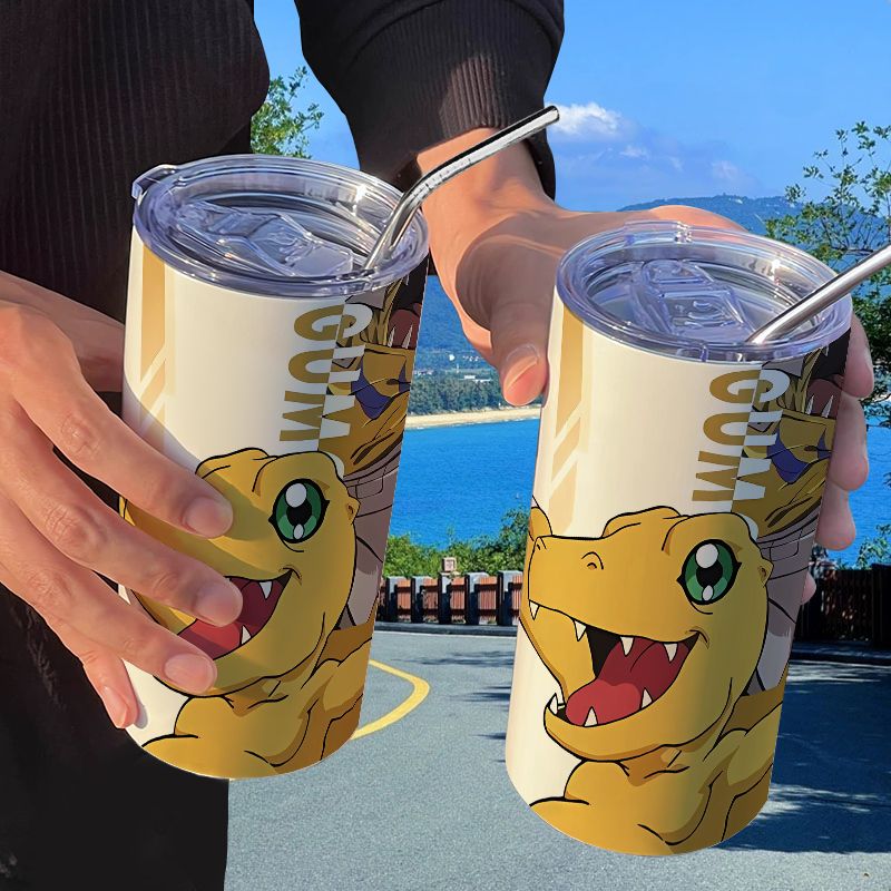 デジモンアニメ周辺魔法瓶マグストローコーヒーマグカジュアルカ - Coffee Tea Shop のレビューと価格