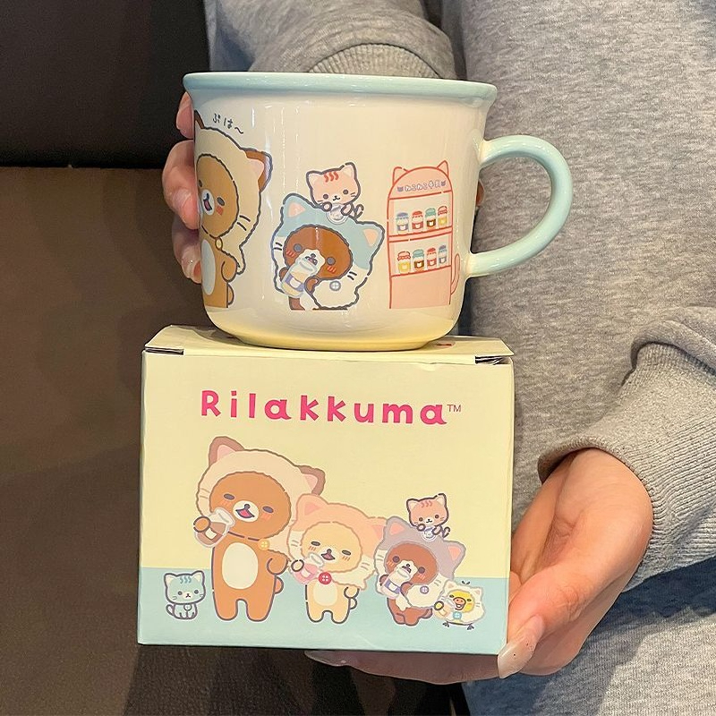 かわいいリラックマセラミックマグカップ高級ウォーターカップ家 - Coffee Tea Shop のレビューと価格