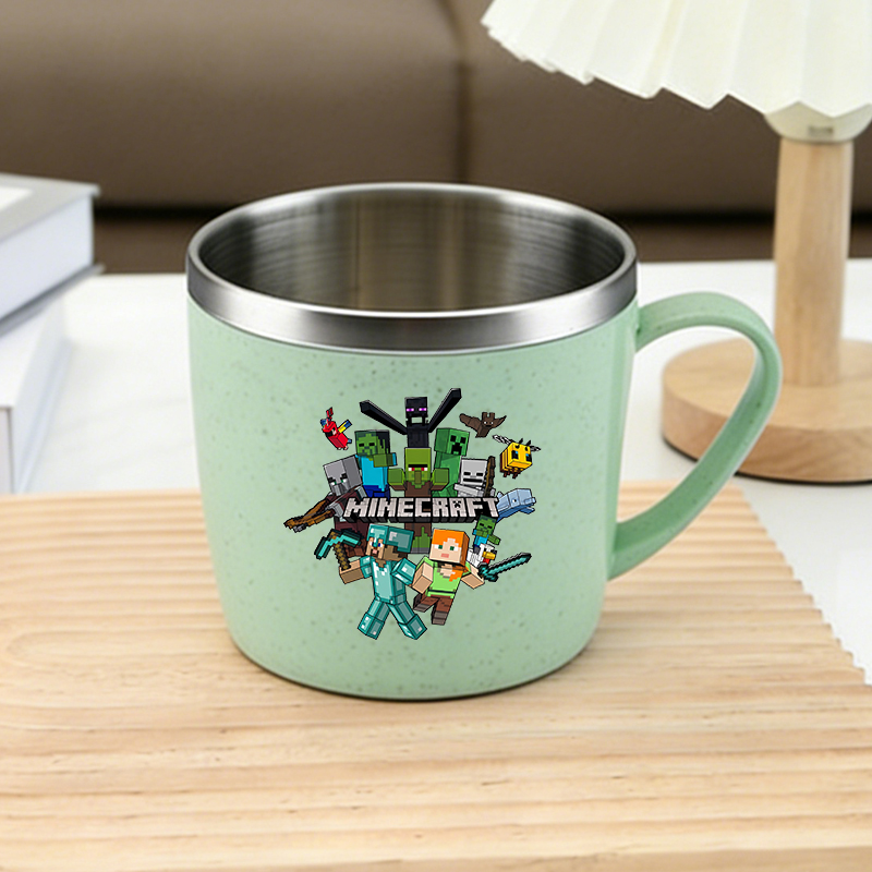 Minecrafted ステンレス鋼ウォーターカップゲームコ - Coffee Tea Shop のレビューと価格