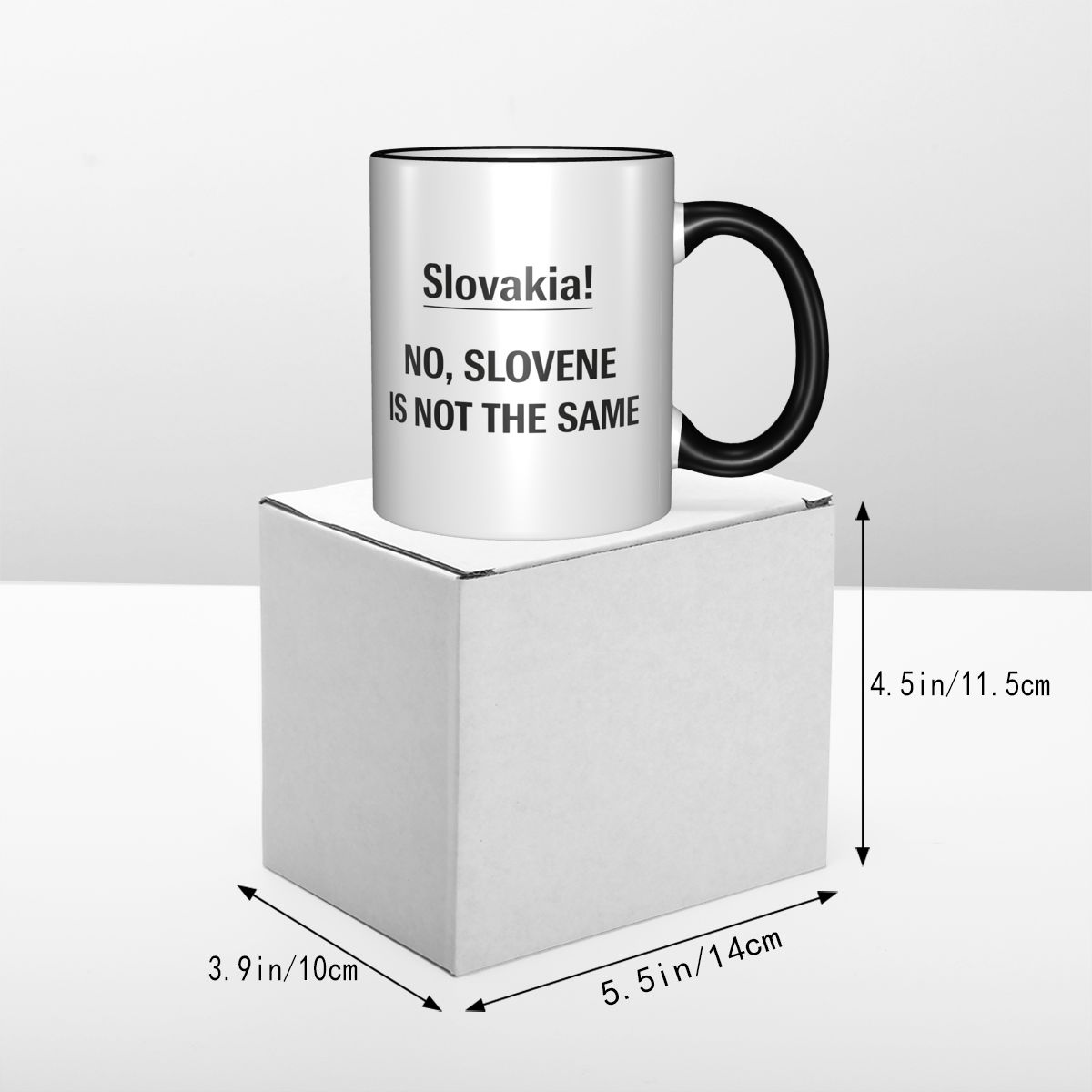 面白い地理ジョーク スロバキア vs スロベニア ミックスア - Coffee Tea Jokes のレビューと価格