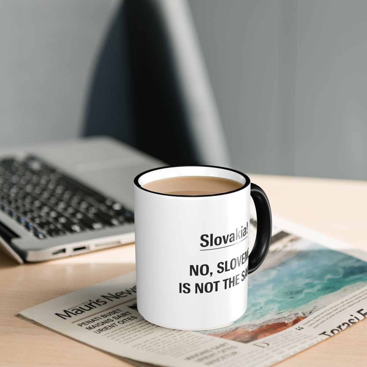 面白い地理ジョーク スロバキア vs スロベニア ミックスア - Coffee Tea Jokes のレビューと価格