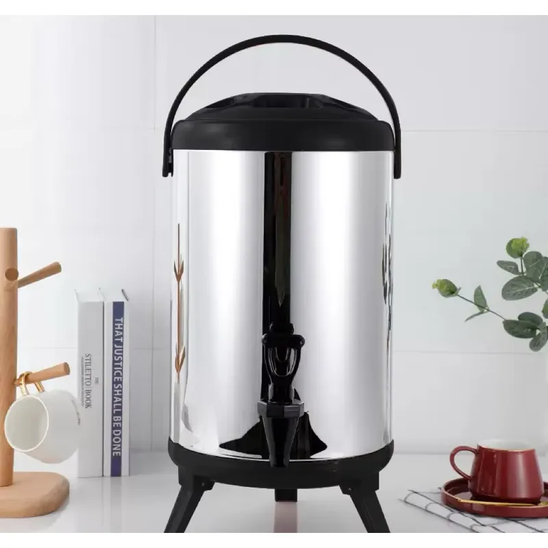 304ステンレス製二重壁保温コーヒーポット、業務用ティーディ - Coffee Tea Urn のレビューと価格