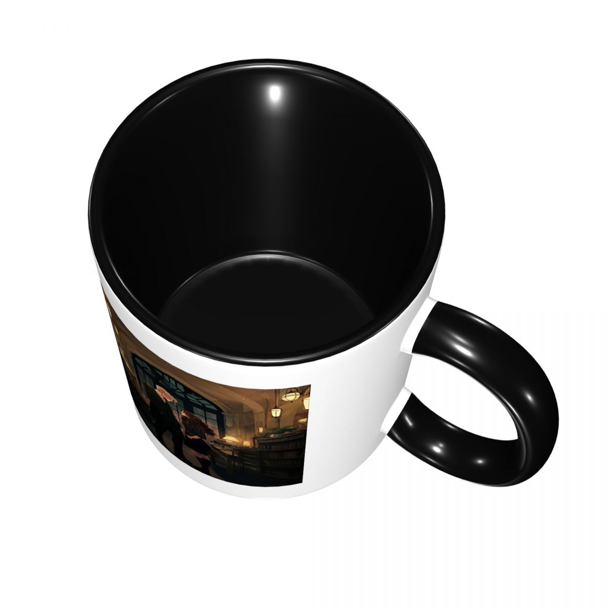 図書館のドラミオネ マグカップ 面白いセラミックコーヒーカッ - Coffee Tea Library のレビューと価格