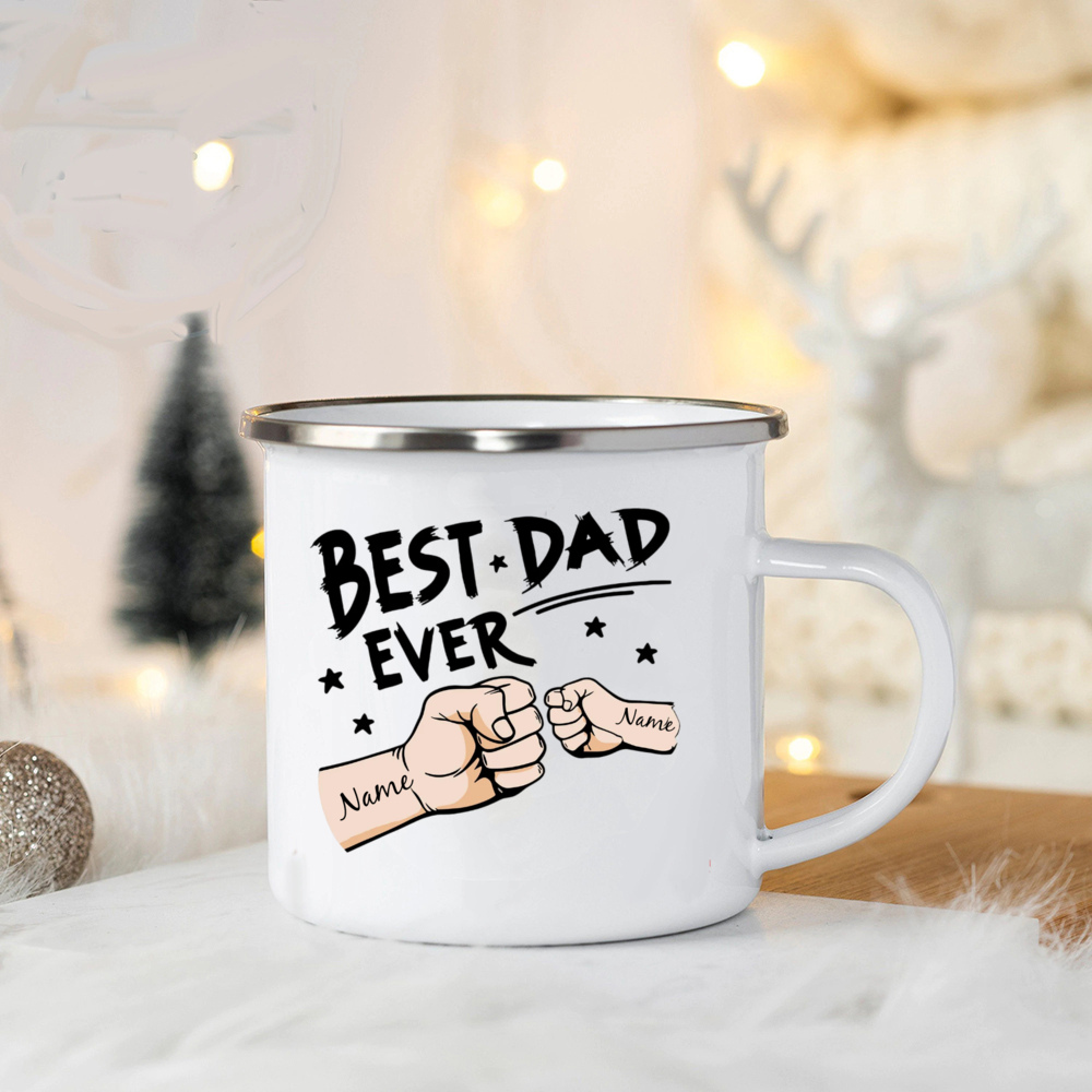 5 父の日フィストバンプエナメルマグコーヒーティーエナメルマ - Coffee Tea Day のレビューと価格
