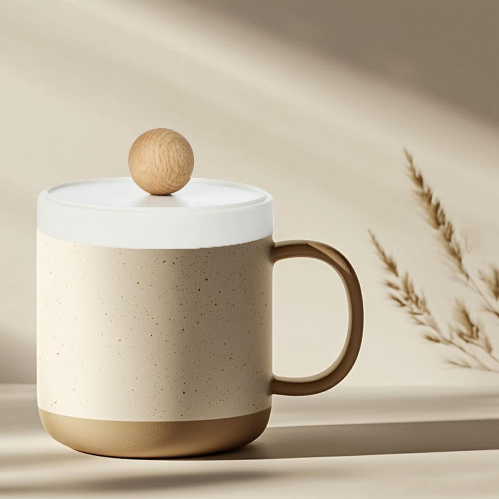 ティーカップ蓋防塵ユニバーサルコーヒーマグカバー図書館ホーム - Coffee Tea Library のレビューと価格