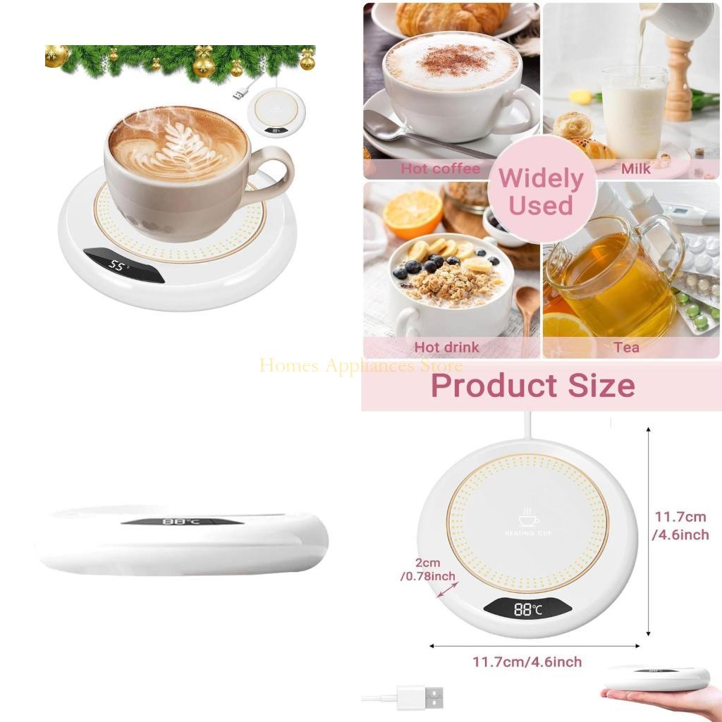 D0AB USBティーコーヒーカップマグ温暖な暖房カップマッ - Coffee Tea Roasters のレビューと価格