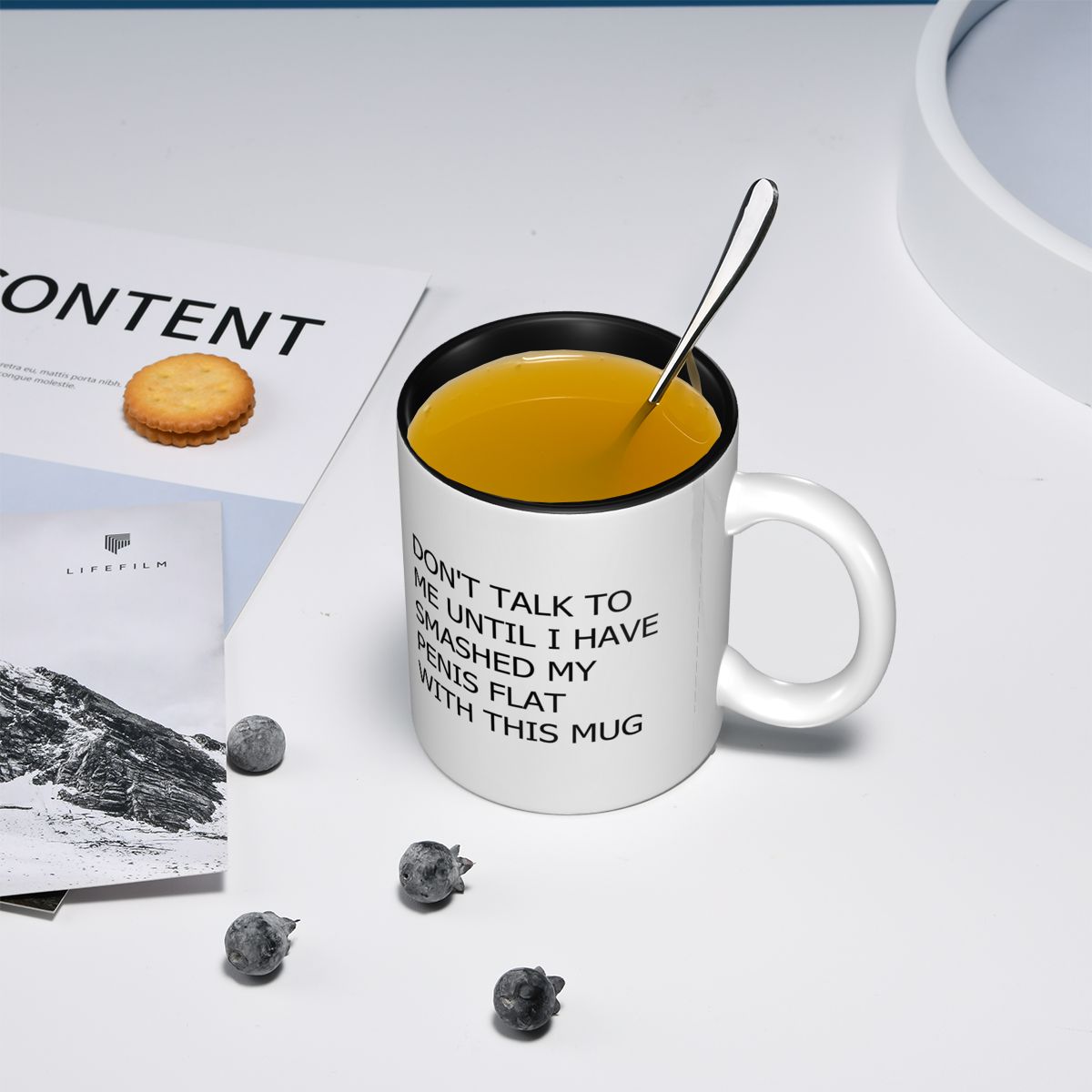Don't Talk To Me until Mug Mug - Coffee Tea You And Me のレビューと価格