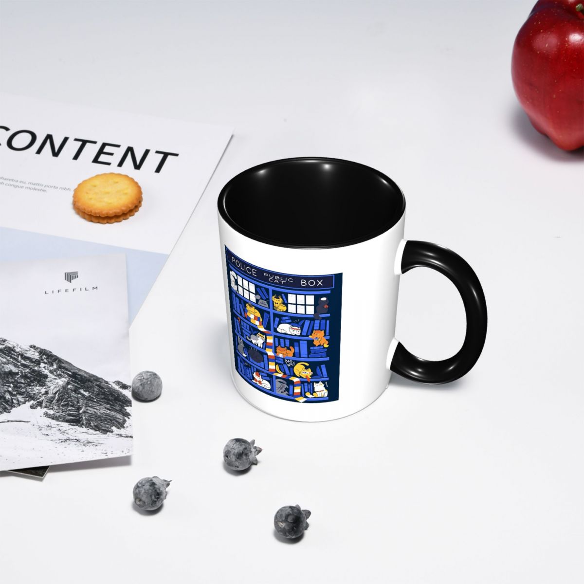 ライブラリーボックスフーマグ面白いセラミックコーヒーカップテ - Coffee Tea Library のレビューと価格