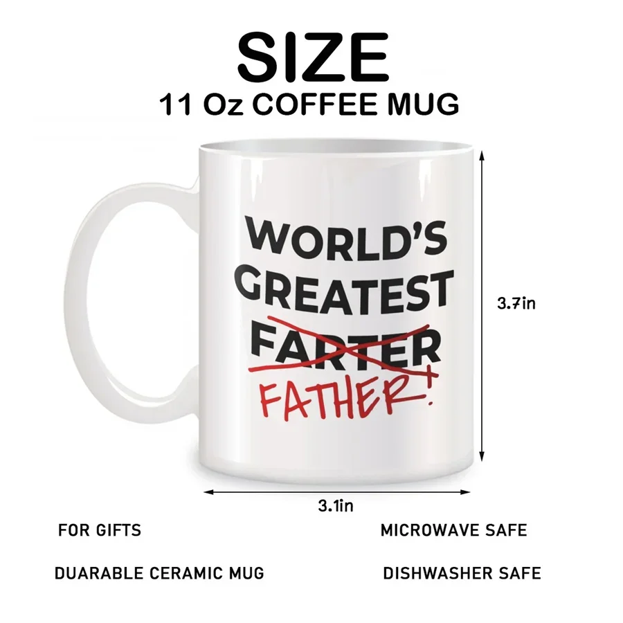 子供用セラミックコーヒーマグ、白いティーカップ、史上最高のお - Coffee Tea Day のレビューと価格